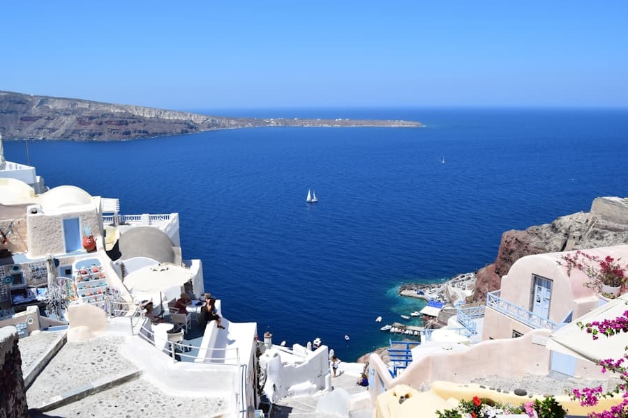 Greek island beach